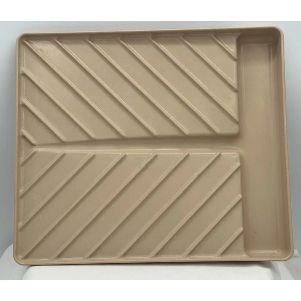 Anchor Hocking Vintage Microware Bacon Rack - Tan - Good Condition